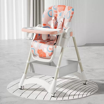 2 in 1 high chair with removable feeding tray | storage | luxury | adjustable