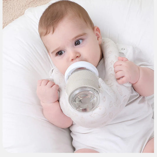 Kidspark Baby bottle holder Baby feeding pillow | Nursing | bottle holder | Anti-spitting milk pillow | Relieves sore hands