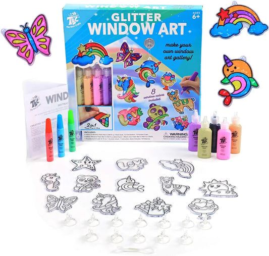 Glitter Window Art for Kids: Sparkling Creativity and Mess-Free Fun - Kidspark