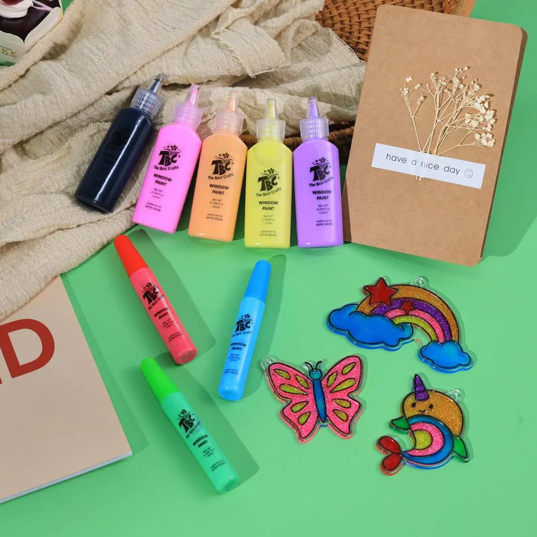 Glitter Window Art for Kids: Sparkling Creativity and Mess-Free Fun ...