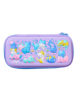 Smiggle embossed compact pencil case - Kidspark