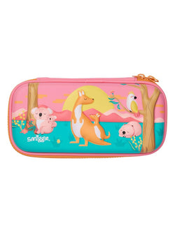 Smiggle embossed compact pencil case - Kidspark