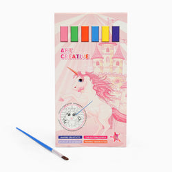 paint book with printed pages & inbuilt color -random girl print-for your painting solutions - Kidspark