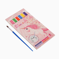 paint book with printed pages & inbuilt color -random girl print-for your painting solutions - Kidspark