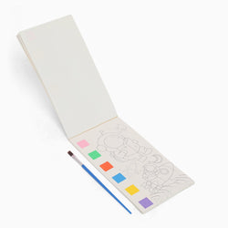 paint book with printed pages & inbuilt color-random boy print-for your painting solutions - Kidspark