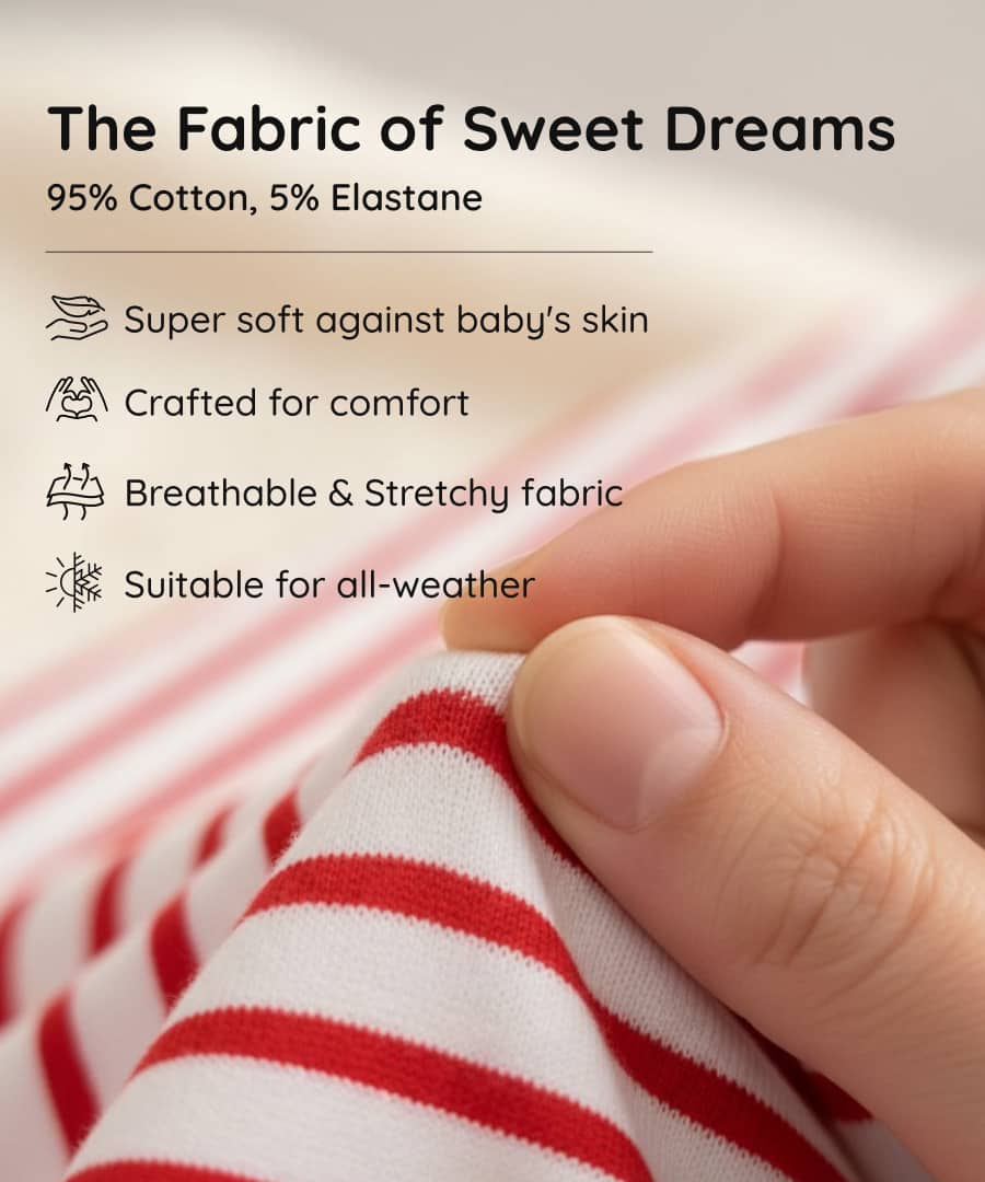 Kidspark Sleepie Pro | flamingo Premium Baby Swaddle Wrap | 1 TOG | Soft Breathable Newborn Sleep Sack | Anti-Startle Sleep Wrap | 0-6 month