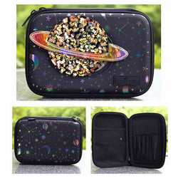 Smiggle embossed large pencil case (girls) - Kidspark