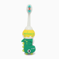 ZORSE baby toothbrush special curated for your child's teeth in style for 2-7 year olds (dinosaur random-print) - Kidspark