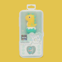 ZORSE baby toothbrush special curated for your child's teeth in style for 2-7 year olds (dinosaur random-print) - Kidspark