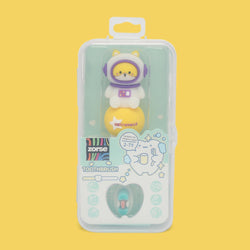 ZORSE baby toothbrush special curated for your child's teeth in style 2-7 year olds (random space bear-print) - Kidspark