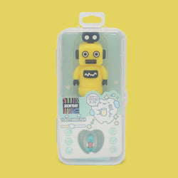 ZORSE baby toothbrush special curated for your child's teeth in style 2-7 year olds (random robot-print) - Kidspark