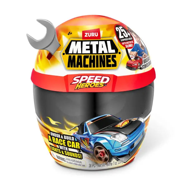 Metal Machines Speed Heroes by Zuru 20+ Surprises - Kidspark