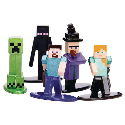 Minecraft collectible m-figs die cast metal series 1 mystery pack (1pc)