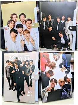 ZORSE BTS 6-Grid button file folder A4 (random design)