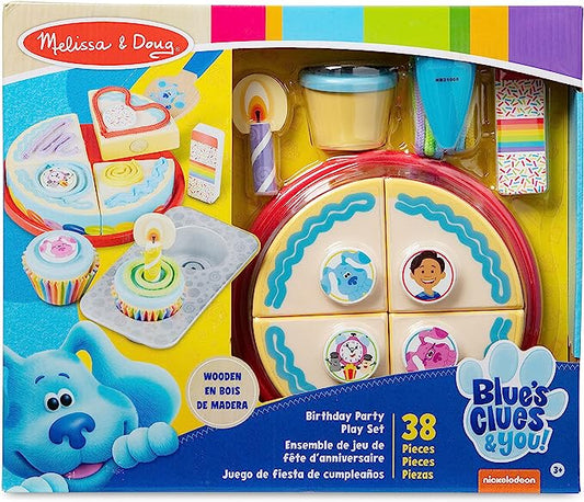 Melissa & Doug wooden birthday party play set DIY kit - Kidspark