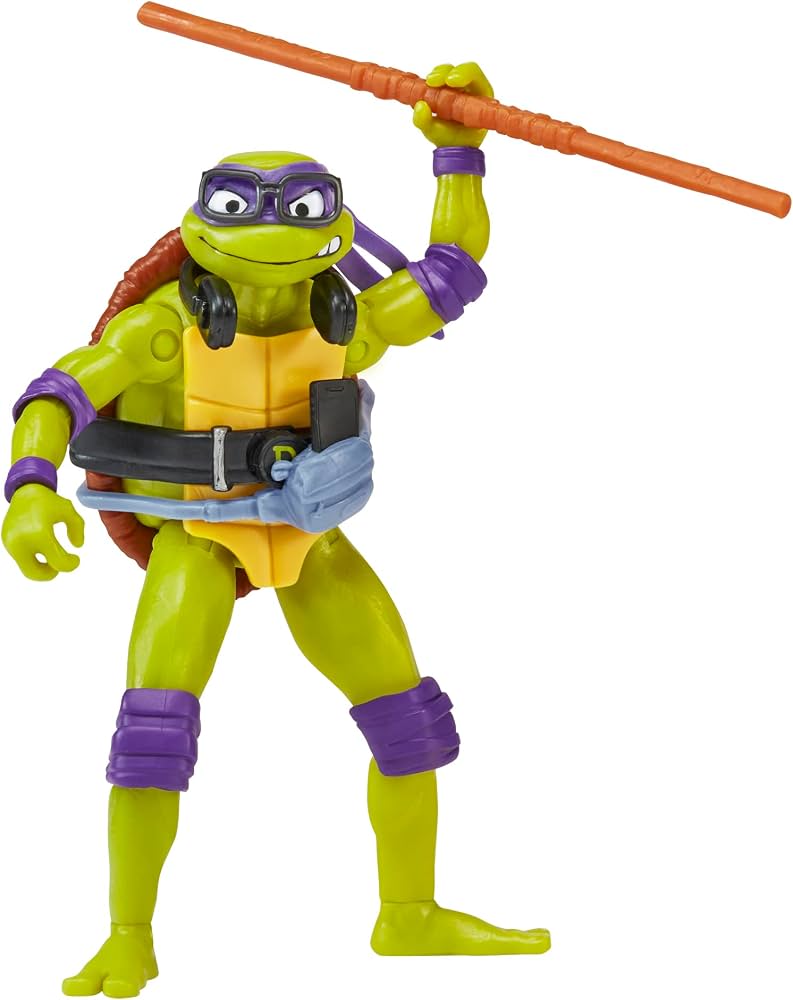 Playmates - Teenage Mutant Ninja Turtles: Mutant Mayhem - Donatello Basic 4.5 inch Figure