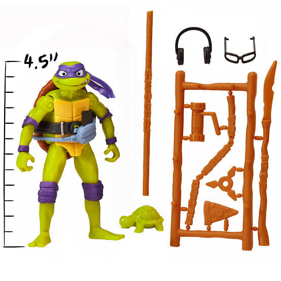 Playmates - Teenage Mutant Ninja Turtles: Mutant Mayhem - Donatello Basic 4.5 inch Figure