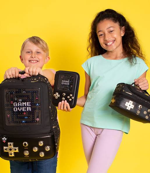 Smiggle - 16 inch Premium Game over  Backpack