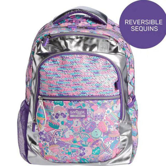 Smiggle - 16 inch Premium BFF Sequin Backpack