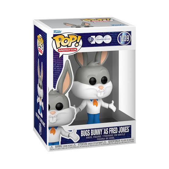 Funko pop! Bugs bunny as Fred jones