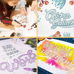 ZORSE 12 Color high quality Outline Markers for Vibrant Creativity - Kidspark