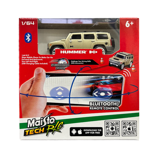 Maisto to Tech R/C Hummer H3 Car Bluetooth Remote Control 1/64 scale