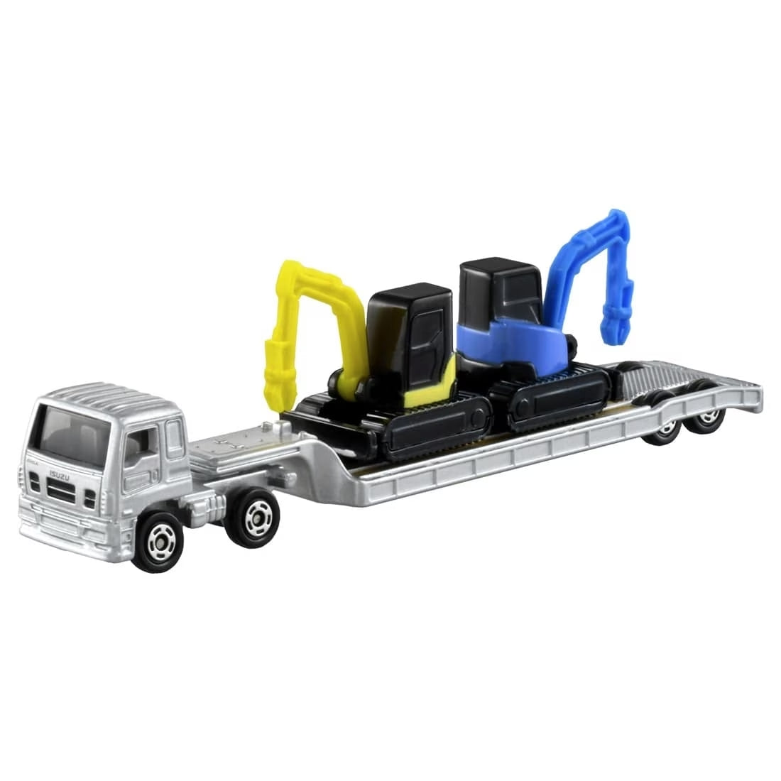 TOMICA(LONG TYPE) No.142 ISUZU GIGA HEAVY CONSTRUCTINO MACHINERY TRANSPORTER