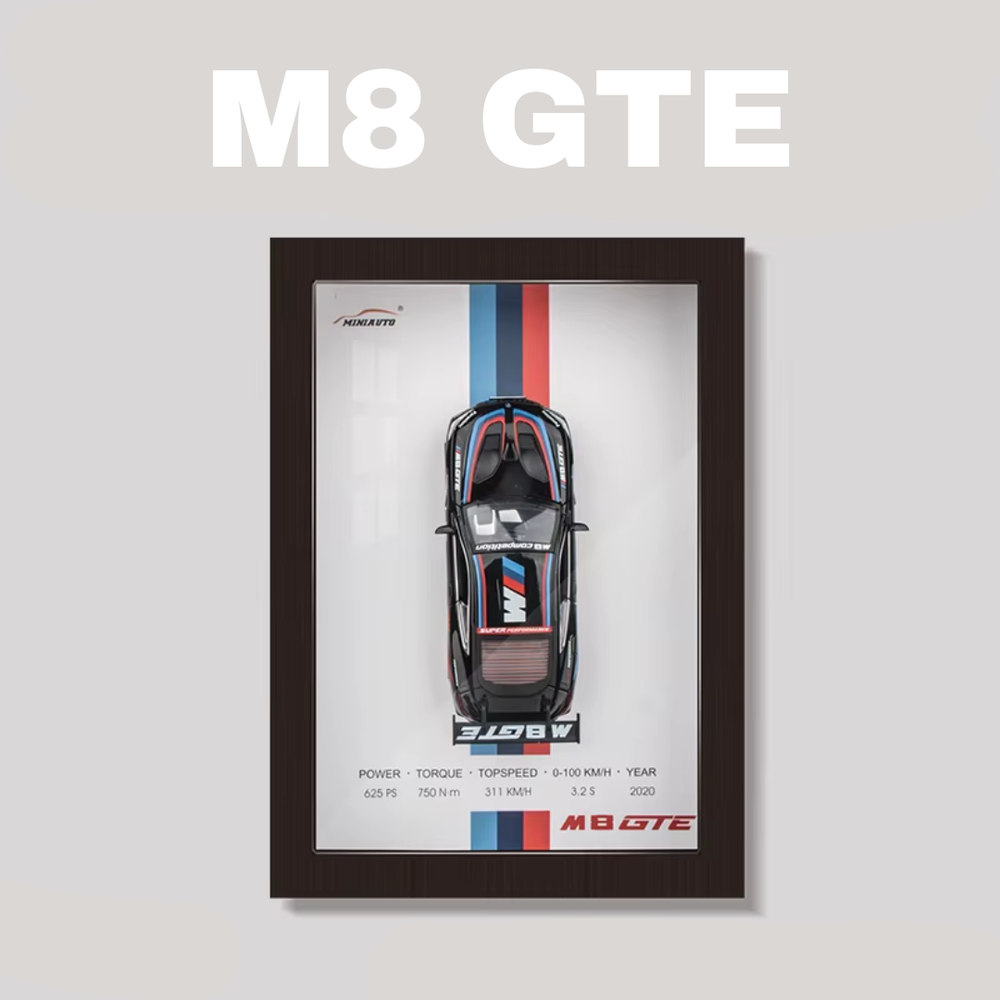 Premium Framed die cast Car Model 1:32 – 3D Wall Decor For Auto Enthusiasts, Unique Models