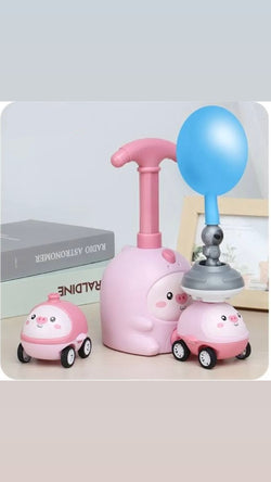 Balloon Powered Car Set - Creative & Cute Aerodynamic Toy - Kidspark