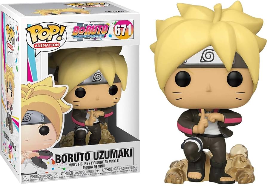 Funko pop! Boruto uzumaki action figure