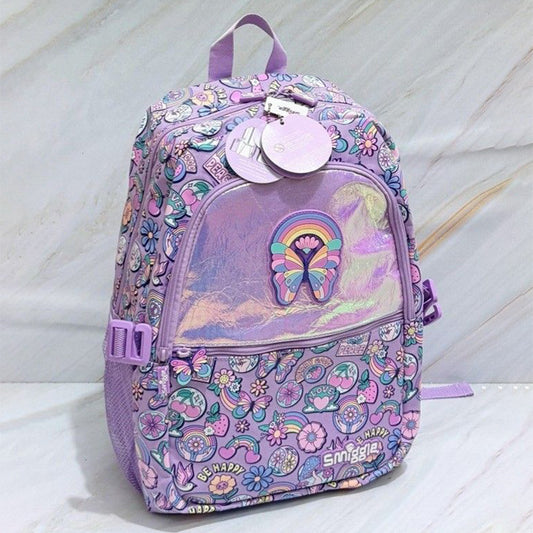 Smiggle - 16 inch Premium butterfly Backpack