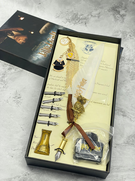 Premium quality Harry Potter calligraphy pen, 9 pcs set