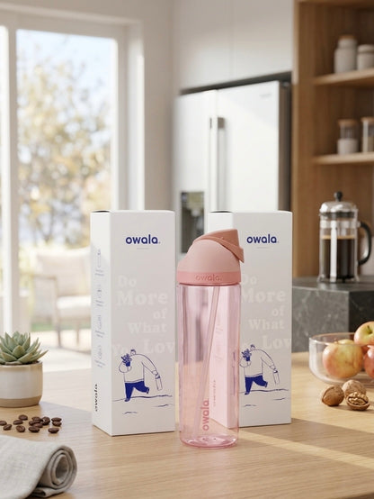 Owala candy pink | Tritan plastic water bottle | 24 oz