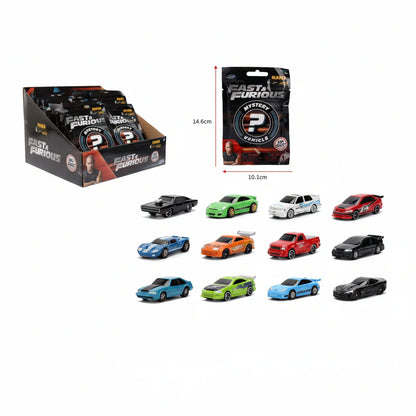 Jada Fast & Furious Nano Blind Pack 4cm Diecast Cars Surprise