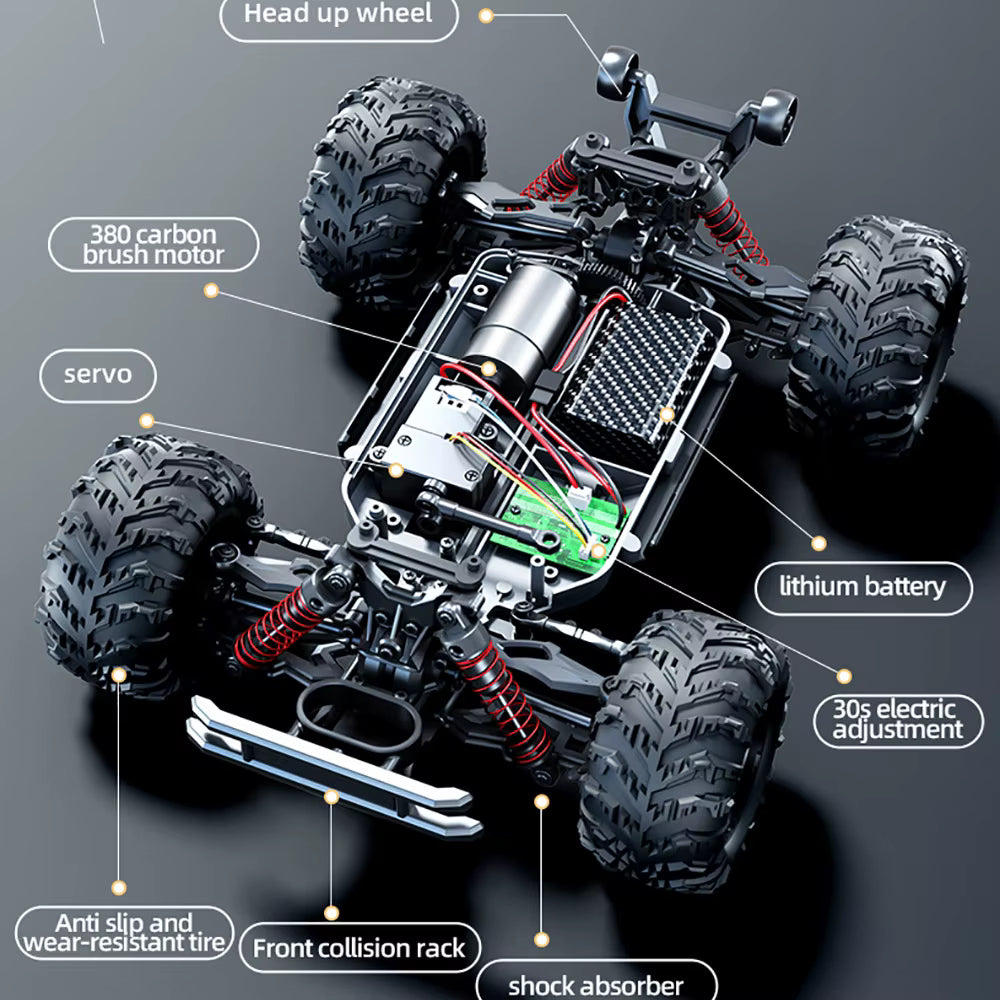JJRC C8838 1:14 4WD Full Proportional RC OffRoad Buggy 30 km/h