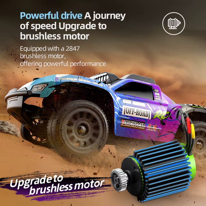 JJRC Q130C 1:12 Brushless 4WD Off Road RC Car