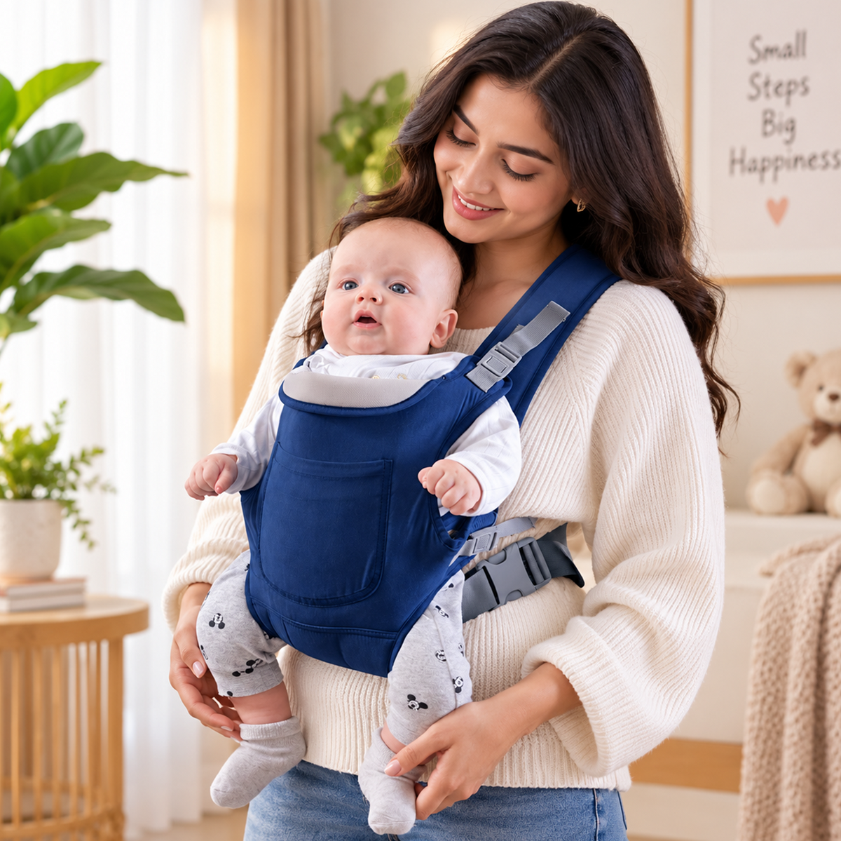 Kidspark LUNA baby carrier | lightweight | 6 point safety | ergonomic design |