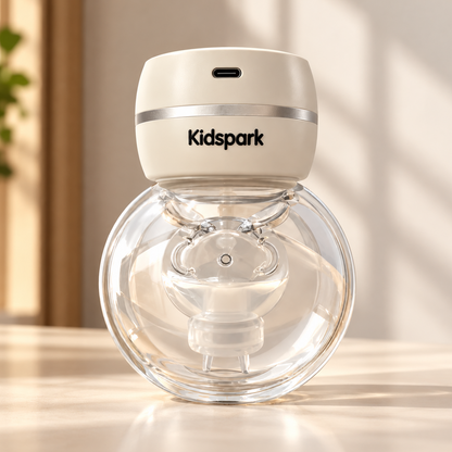 Kidspark nova electric breastpump | 8 modes | Hands-free | LED display | 180ml