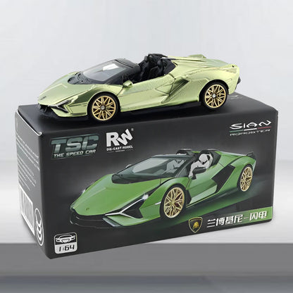 Lamborghini Sián Roadster The speed car (TSC) die-cast model 1:64