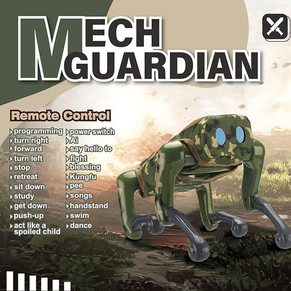 MECH Guardian AI Smart Robot Dog Toy Programmable RC & App Control ...