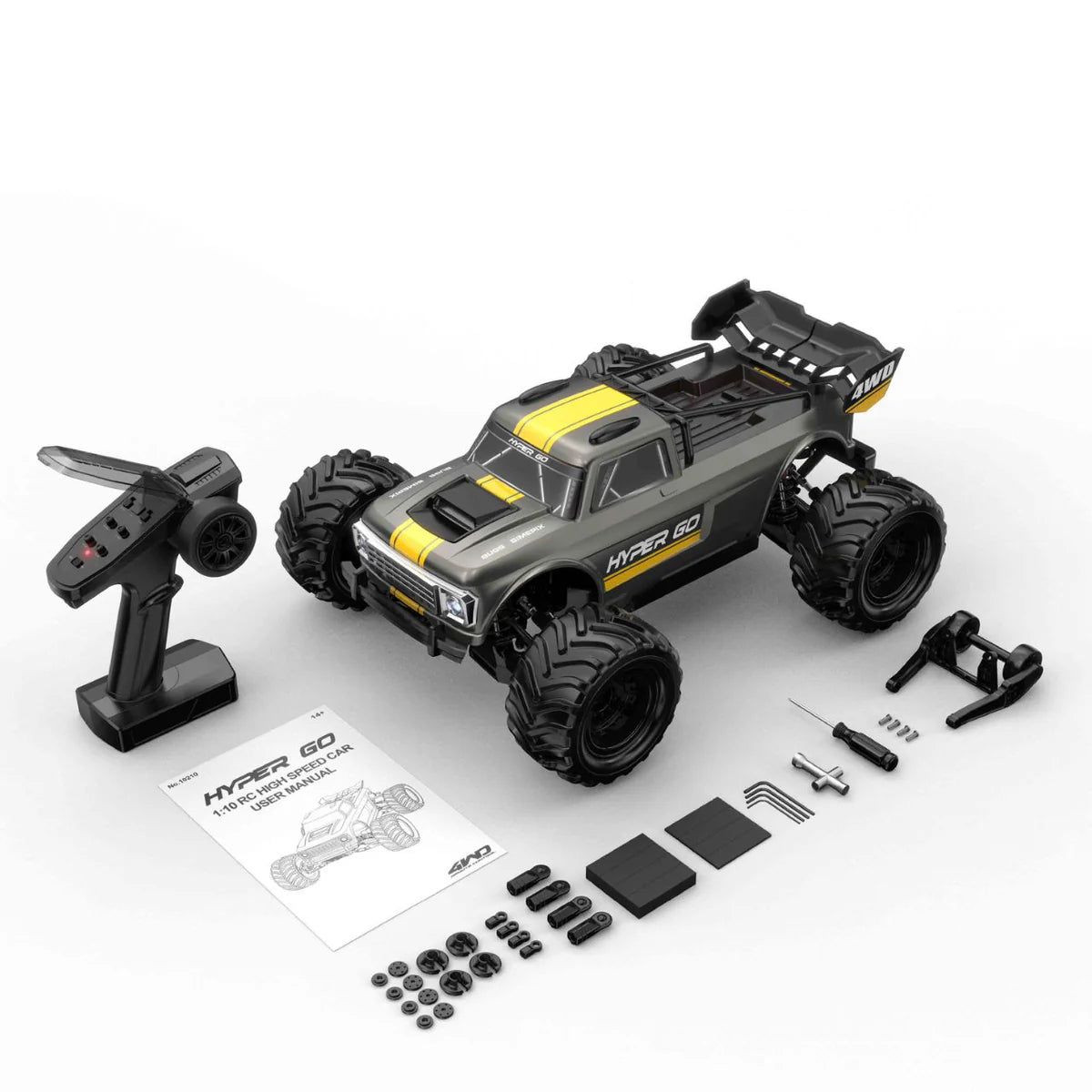 MJX Hyper Go 10210DC 1:10 Brushless LiPo Off Road RC Truck
