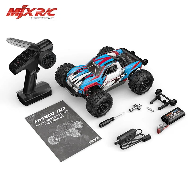 MJX Hyper Go 16218 1:16 4WD Brushless RC Monster Truck 45km/h