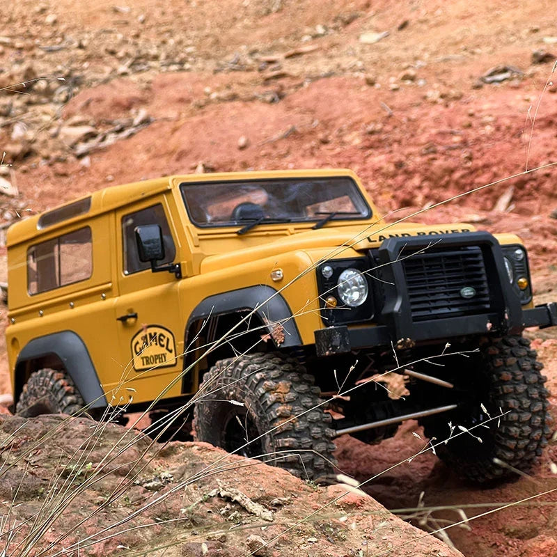MN Model MN999 1:10 D90 Defender 4WD RC Crawler with 3-Speed Transmission & Metal Drivetrain