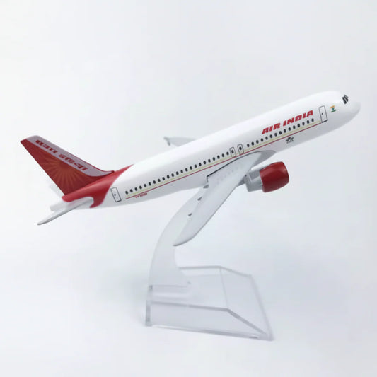 Metal Airplane 16cm Diecast Model with Stand