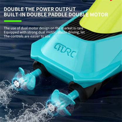 4DRC S5 Mini Dual Propeller Electric Remote Control Stunt Boat