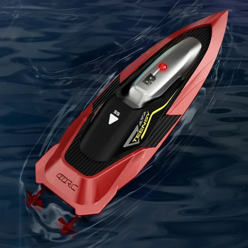 4DRC S5 Mini Dual Propeller Electric Remote Control Stunt Boat