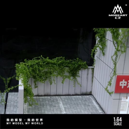 MoreArt MO960202 1:64 Street Scene Diorama with LED Lighting Display Base