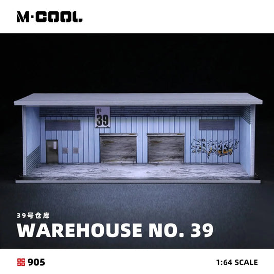 MoreArt MC914905 M·COOL 1:64 Warehouse #39 Assembly Scene garage