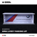 MoreArt MC914915 M·COOL 1:64 BMW Livery Parking Lot Diorama