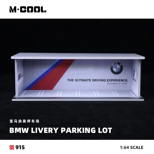 MoreArt MC914915 M·COOL 1:64 BMW Livery Parking Lot Diorama